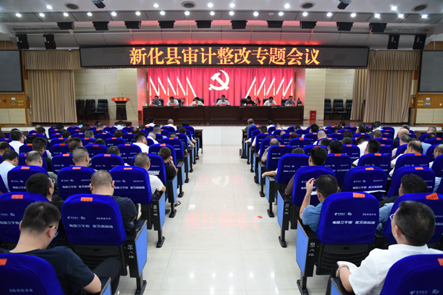 新化县召开审计整改专题会议