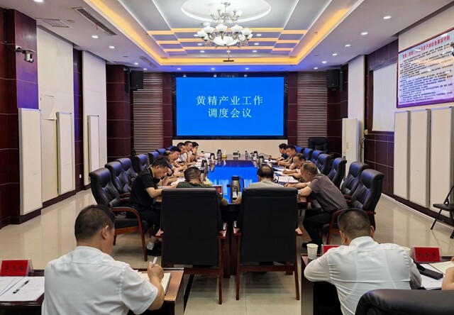 新化县召开黄精产业工作调度会  努力把黄精产业的比较优势转化为发展胜势