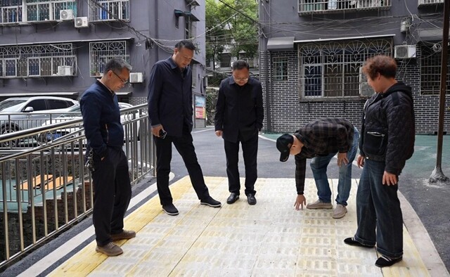 新化县委巡察组一线解民忧  推动老旧小区改造