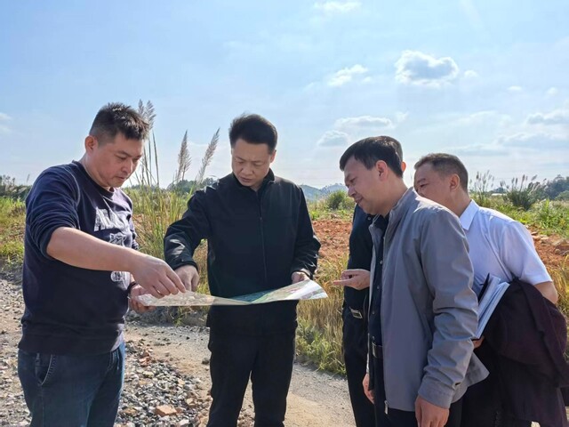 彭韬调研园区建设和部分新竣工新投产项目