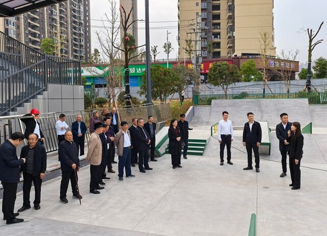 新化县举行“四大家”退休老领导重阳节观摩调研活动并召开座谈会