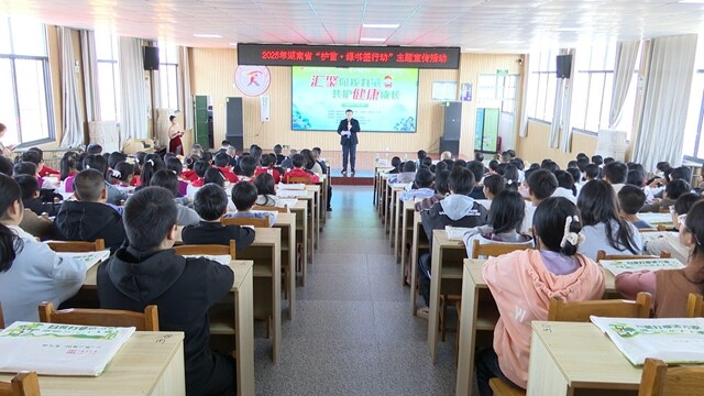 湖南省“护苗•绿书签行动”主题宣传活动在科头乡举行