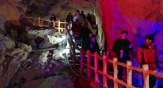 热气腾腾新化年 | 文旅惠民促消费 梅山龙宫迎客流高峰