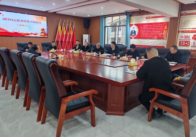 邹剑锋在桑梓镇下沉接访 用心用情解决群众急难愁盼