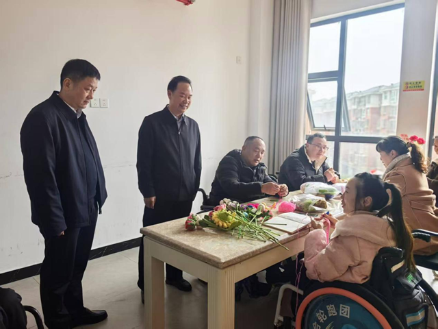 衡阳县残联来新化考察交流