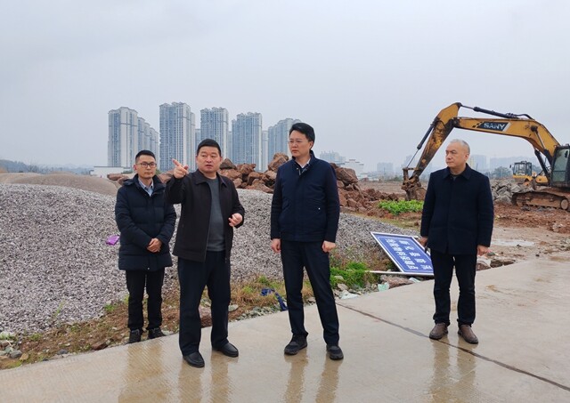 邹剑锋督导检查防汛备汛工作