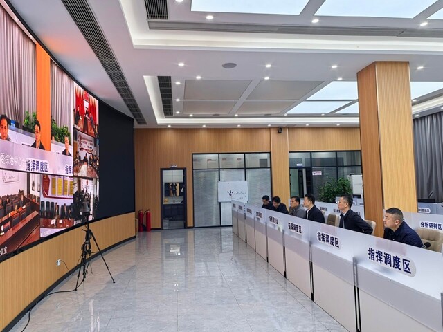 彭韬点对点叫应调度全县值班值守 反诈打跨 安全生产和社会稳定工作