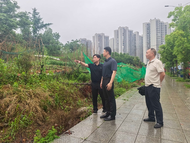 彭韬“四不两直”调研督导中心城区安置基地建设 治理物业服务突出问题 防洪圈建设等工作