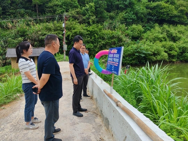 邹剑锋调研督导防溺水、安全生产工作