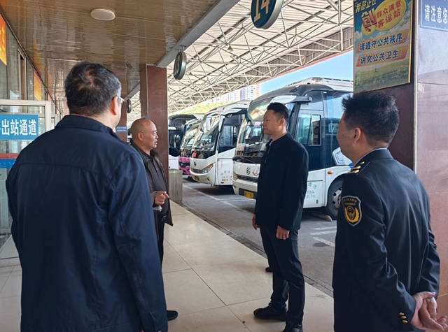 彭韬调研督导交通运输安全、综治中心规范化建设和运行、企业运行和项目建设等工作