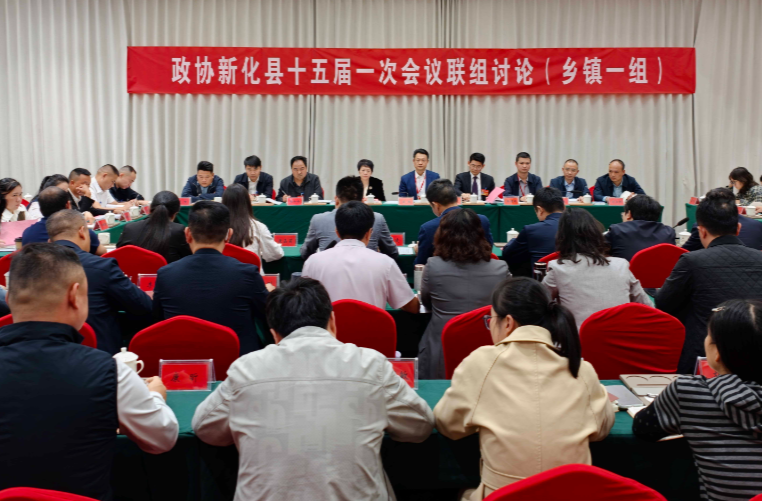 两会直通 | 彭韬参加政协新化县十五届一次会议乡镇一组联组讨论
